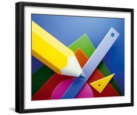 Geometry-Frank Farrelly-Framed Giclee Print