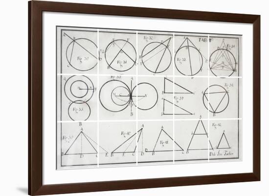 Geometry-Chris Dunker-Framed Giclee Print