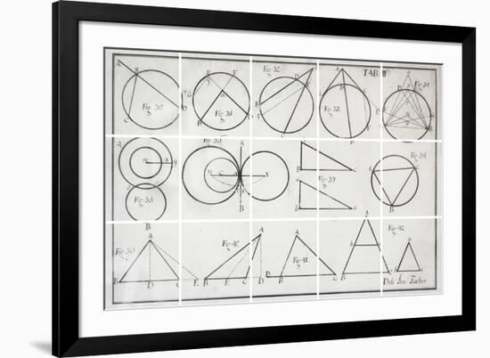 Geometry-Chris Dunker-Framed Giclee Print