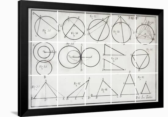 Geometry-Chris Dunker-Framed Giclee Print