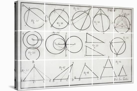 Geometry-Chris Dunker-Stretched Canvas