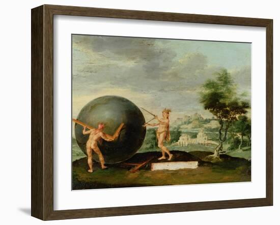 Geometry-Maerten van Heemskerck-Framed Giclee Print