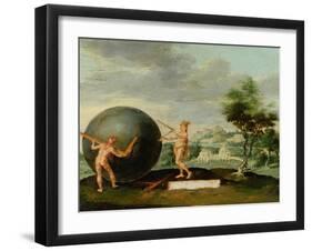 Geometry-Maerten van Heemskerck-Framed Giclee Print