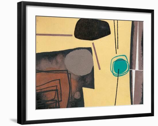 Geoplastic Composition-Enrico Prampolini-Framed Giclee Print