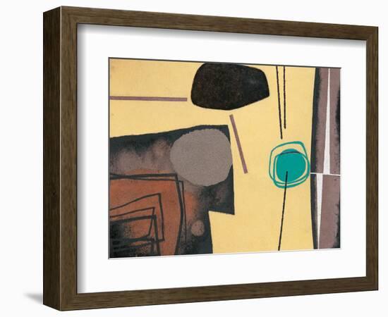 Geoplastic Composition-Enrico Prampolini-Framed Giclee Print