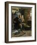 Geordie Haa'D the Bairn, 1890-Ralph Hedley-Framed Giclee Print