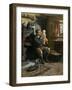 Geordie Haa'D the Bairn, 1890-Ralph Hedley-Framed Giclee Print