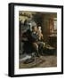 Geordie Haa'D the Bairn, 1890-Ralph Hedley-Framed Giclee Print