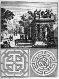 Ornamental Fountain Design, 1664-Georg Andreas Bockler-Framed Giclee Print