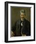 Georg Brandes (1842-1927), Danish Art Critic, 1902-Max Liebermann-Framed Giclee Print