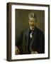 Georg Brandes (1842-1927), Danish Art Critic, 1902-Max Liebermann-Framed Giclee Print