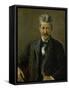 Georg Brandes (1842-1927), Danish Art Critic, 1902-Max Liebermann-Framed Stretched Canvas