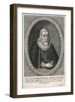 Georg Calixtus German Lutheran Theologian-P. Aubry-Framed Art Print