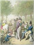 Russian Cossacks and a Supplicant-Georg Emanuel Opitz-Framed Giclee Print