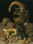 Still-Life with Wine Glass, Pretzel, Nuts and Almonds, 1637-Georg Flegel-Giclee Print