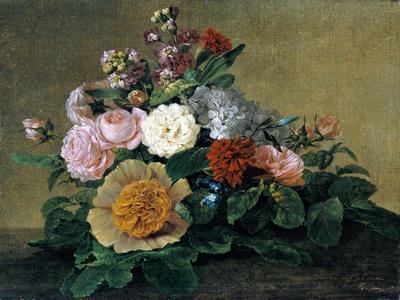 Flower Still Life, 1830-1840
