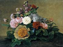 Flower Still Life, 1830-1840-Georg Friedrich Kersting-Giclee Print