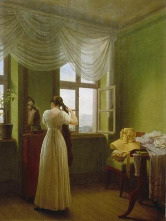 In front of the mirror. 1827