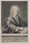 Portrait of Georg Philipp Telemann (1681-1757)-Georg Lichtensteger-Framed Giclee Print