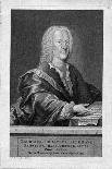 Portrait of Georg Philipp Telemann (1681-1757)-Georg Lichtensteger-Stretched Canvas