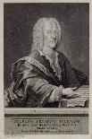 Portrait of Georg Philipp Telemann (1681-1757)-Georg Lichtensteger-Framed Giclee Print