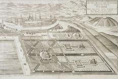 The New Gardens at Cremsier, the Residence of the Prince-Bishop, Published C.1700-Georg Matthaus Vischer-Giclee Print