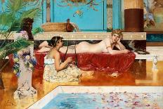 The Roman Baths, 1882-Georg Pauli-Stretched Canvas