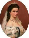 Empress Elizabeth of Bavaria (1837-98) in Hungarian Costume, 1867-Georg Raab-Framed Stretched Canvas