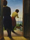 On the Balcony, 1927-Georg Schrimpf-Giclee Print