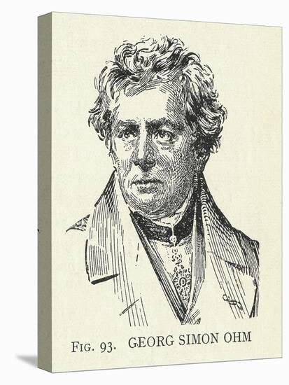 Georg Simon Ohm, German Physicist-Science, Industry and Business Library-Stretched Canvas