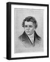 Georg Simon Ohm German Physicist-Georges Dary-Framed Art Print