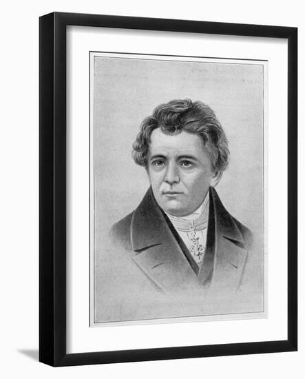 Georg Simon Ohm German Physicist-Georges Dary-Framed Art Print