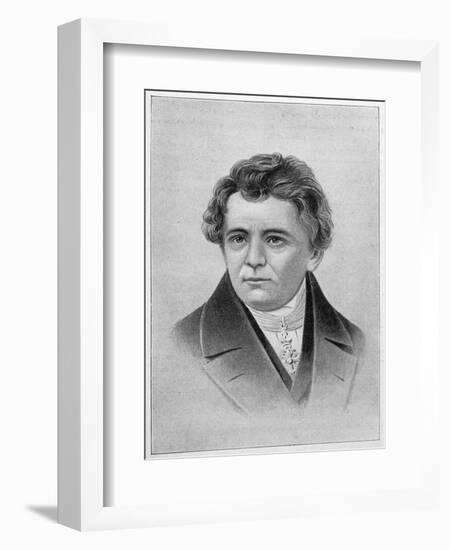 Georg Simon Ohm German Physicist-Georges Dary-Framed Art Print