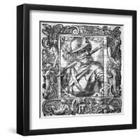 Georg Von Frundsberg-null-Framed Art Print