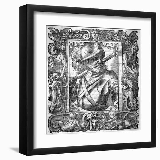 Georg Von Frundsberg-null-Framed Art Print