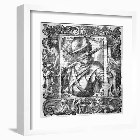 Georg Von Frundsberg-null-Framed Art Print