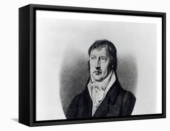 Georg Wilhelm Friedrich Hegel, Engraved by F.W Bollinger, C.1825-Johann Christian Xeller-Framed Stretched Canvas