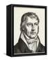 Georg Wilhelm Friedrich Hegel German Philosopher-null-Framed Stretched Canvas