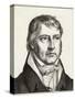 Georg Wilhelm Friedrich Hegel German Philosopher-null-Stretched Canvas