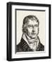 Georg Wilhelm Friedrich Hegel German Philosopher-null-Framed Photographic Print