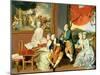 George, 3rd Earl Cowper, with the Family of Charles Gore, c.1775-Johann Zoffany-Mounted Giclee Print