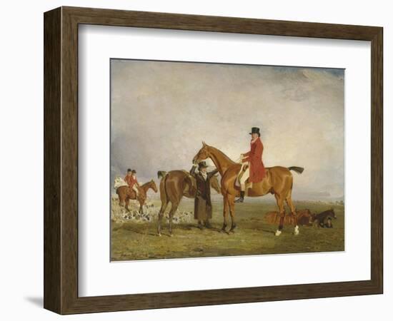 George, 5th Duke of Gordon on 'Tiny', 1806-7-Benjamin Marshall-Framed Giclee Print