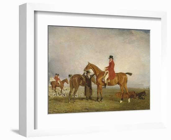 George, 5th Duke of Gordon on 'Tiny', 1806-7-Benjamin Marshall-Framed Giclee Print