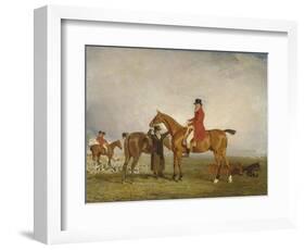 George, 5th Duke of Gordon on 'Tiny', 1806-7-Benjamin Marshall-Framed Giclee Print