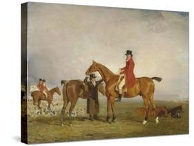 George, 5th Duke of Gordon on 'Tiny', 1806-7-Benjamin Marshall-Stretched Canvas