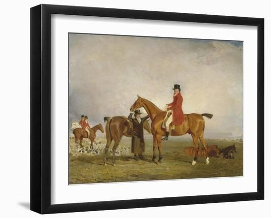 George, 5th Duke of Gordon on 'Tiny', 1806-7-Benjamin Marshall-Framed Giclee Print
