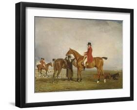 George, 5th Duke of Gordon on 'Tiny', 1806-7-Benjamin Marshall-Framed Giclee Print