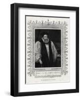 George Abbot, Archbishop of Canterbury, 19th Century-WT Mote-Framed Giclee Print