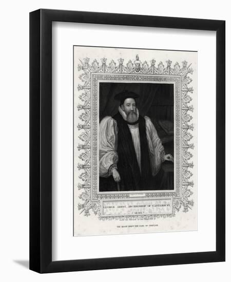 George Abbot, Archbishop of Canterbury, 19th Century-WT Mote-Framed Giclee Print