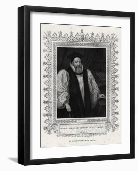 George Abbot, Archbishop of Canterbury, 19th Century-WT Mote-Framed Giclee Print